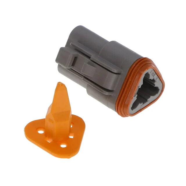 מחבר DT06-3S נקבה כולל נועל