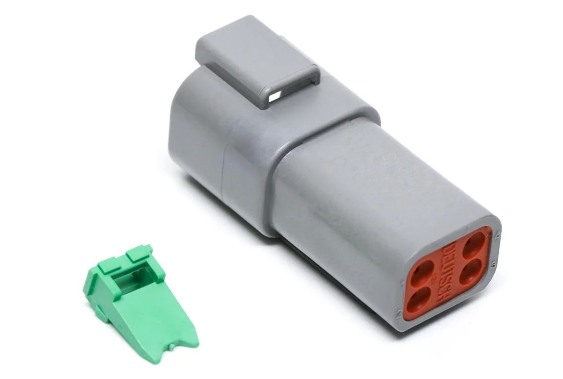 מחבר 4 פינים סט מלא | Deutsch DT 4 Pin Kit